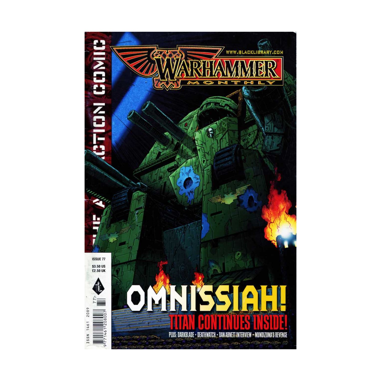 GW Warhammer Monthly #77 "Omnissiah!" VG+