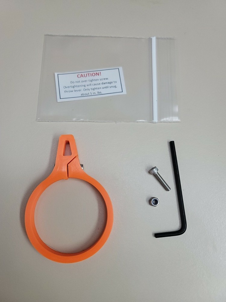 Custom Scope Throw Lever