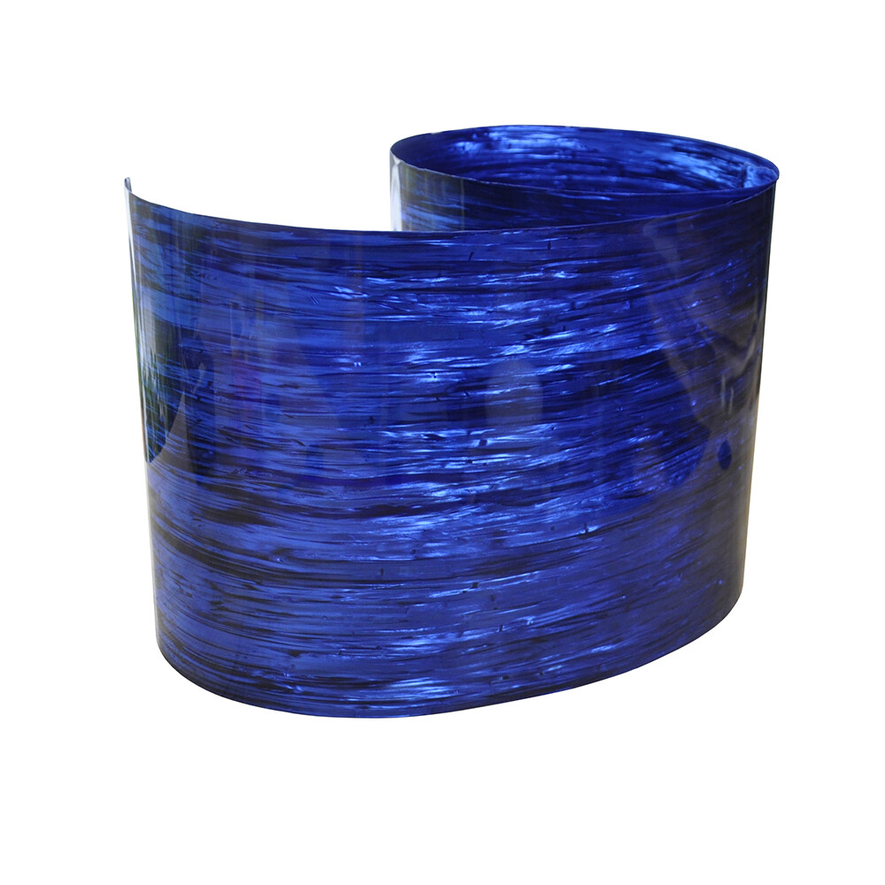 Gauge 0.5mm Celluloid Sheet Drum Wrap Musical Instrument Deco Blue Silk