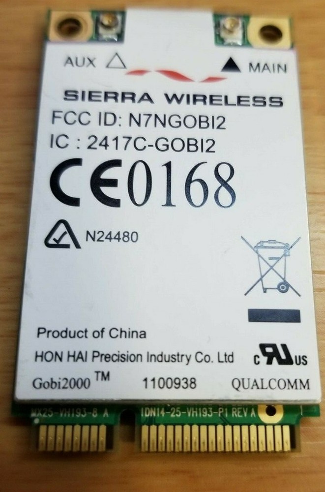 Sierra Wireless WWAN Adapter GOBI2000 Panasonic ToughBook