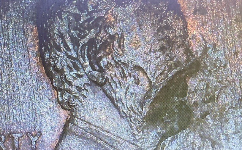 1995 D Lincoln Cent Lamination Error Front and Back