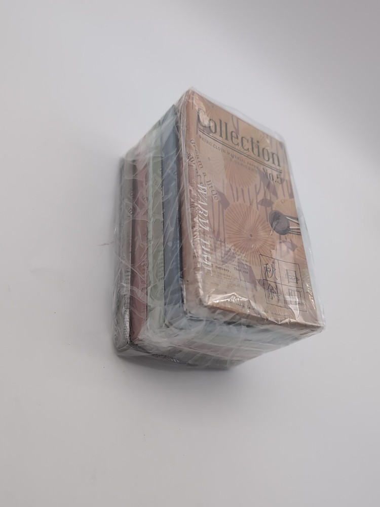 60pcs Cloth Texture Collection Paper Material Junk Journal Planner 5 Pack