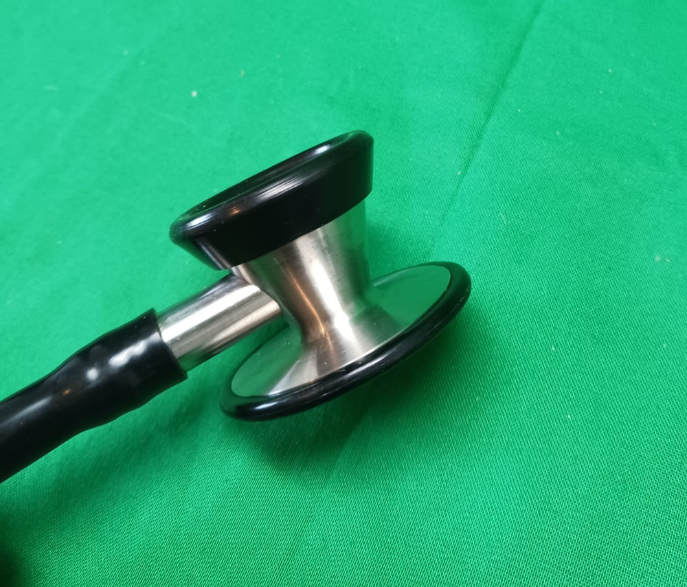 Steele Dual Head Stethoscope Black