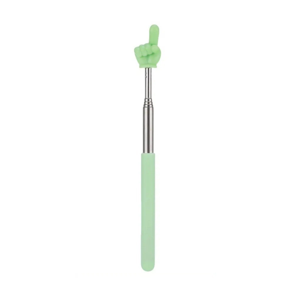 Steel Teaching Pointer Telescopic Rod Finger Design Teaching Stick Finger