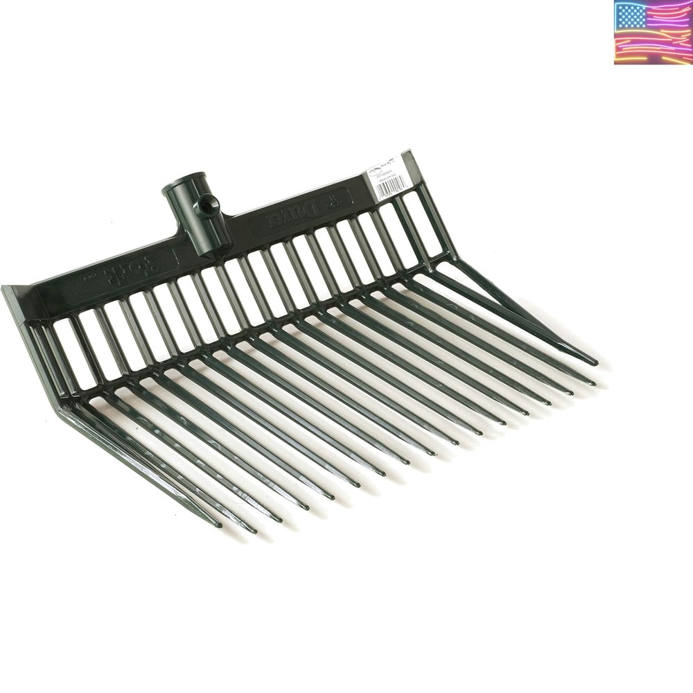 DuraFork Pitch Fork Replacement Head | Durable Polycarbonate Stable Fork Head...