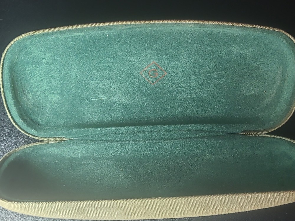 Gant Rugger Green Clamshell Glasses Case
