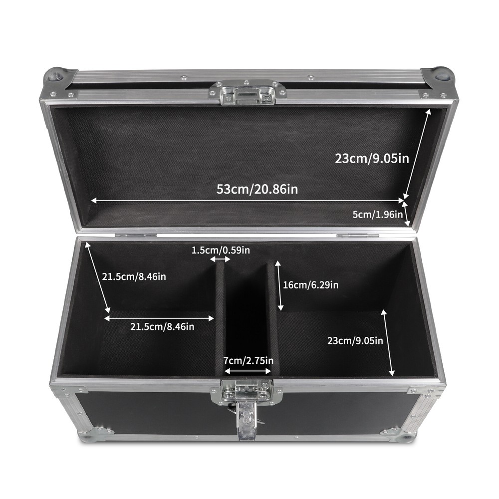 2Pcs Cold Spark Machine 700W DMX Stage Firework DJ Party Effect Machine w/ Case