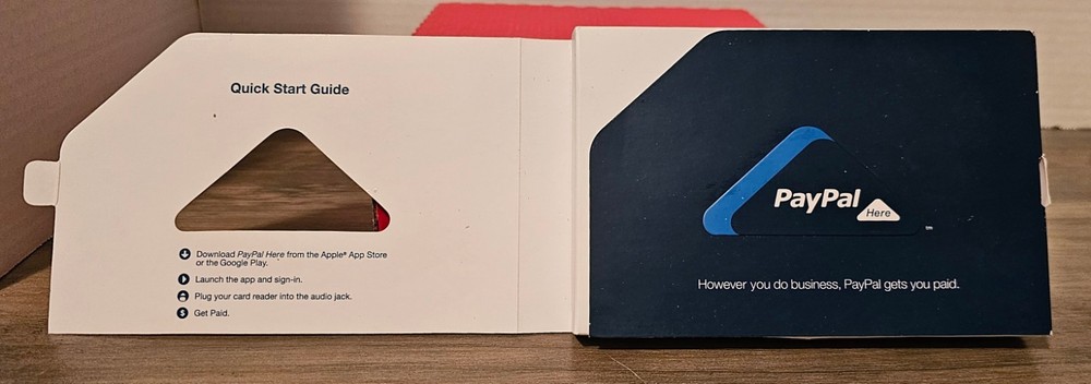 PayPal Here Triangular AUX Port/Headphone Jack Credit Card Reader