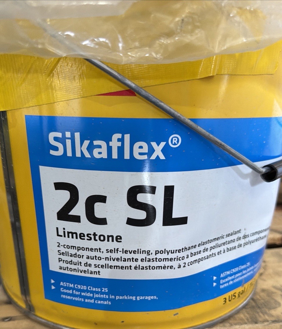 Sika Sikaflex 2c Sl 2csl 1.5 Gallon Self Level Polyurethane, Sealant, Limestone