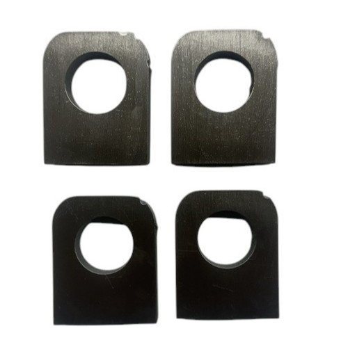 Lot Of 4 Trailer Ramp Hinge Weld On 2”x2.5” For 1” Pin