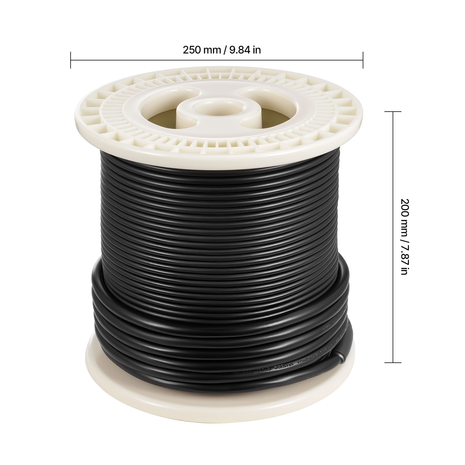 50 sqft Underfloor Heating Cable Kit 120V Electric Radiant with Alarm