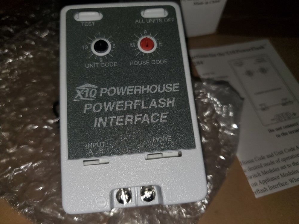 BUY-ONE-GET-ONE-FREE-white X-10 PF 284 Security Interface- Same As X10-Pro PSC01