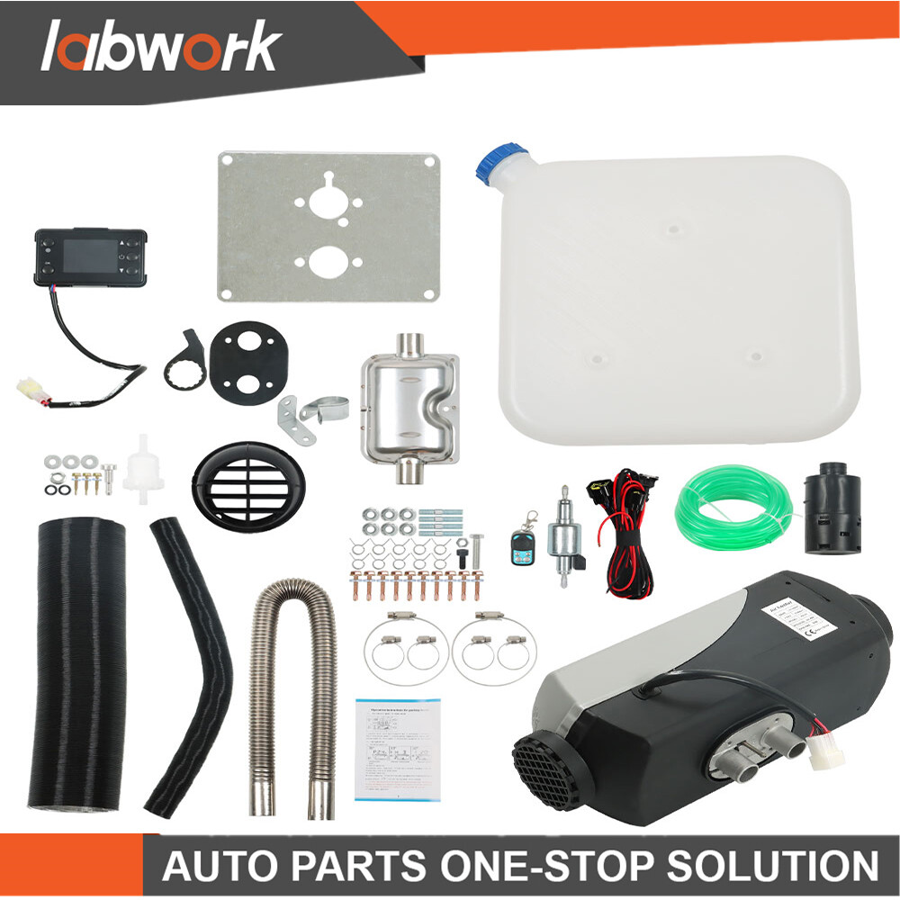 Labwork 5KW Diesel Air Heater 10L Tank 12V Diesel For Car Boat Truck Bunk