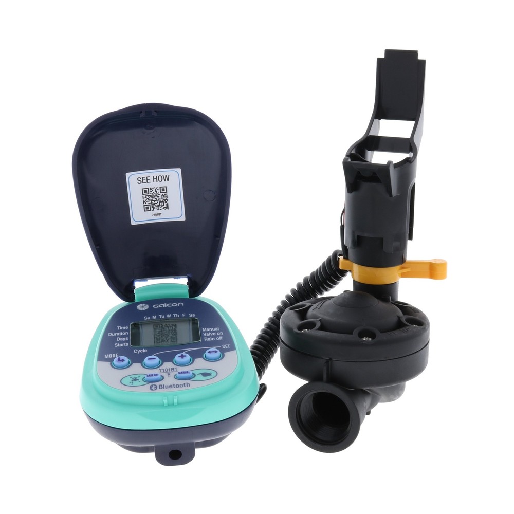 Galcon 7000 Series Bluetooth Irrigation Controllers with Valve