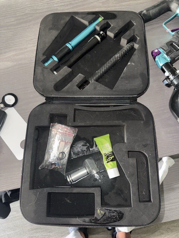 Planet Eclipse CS2 Destiny Electronic Paintball Marker Gun W/ Case & Extras