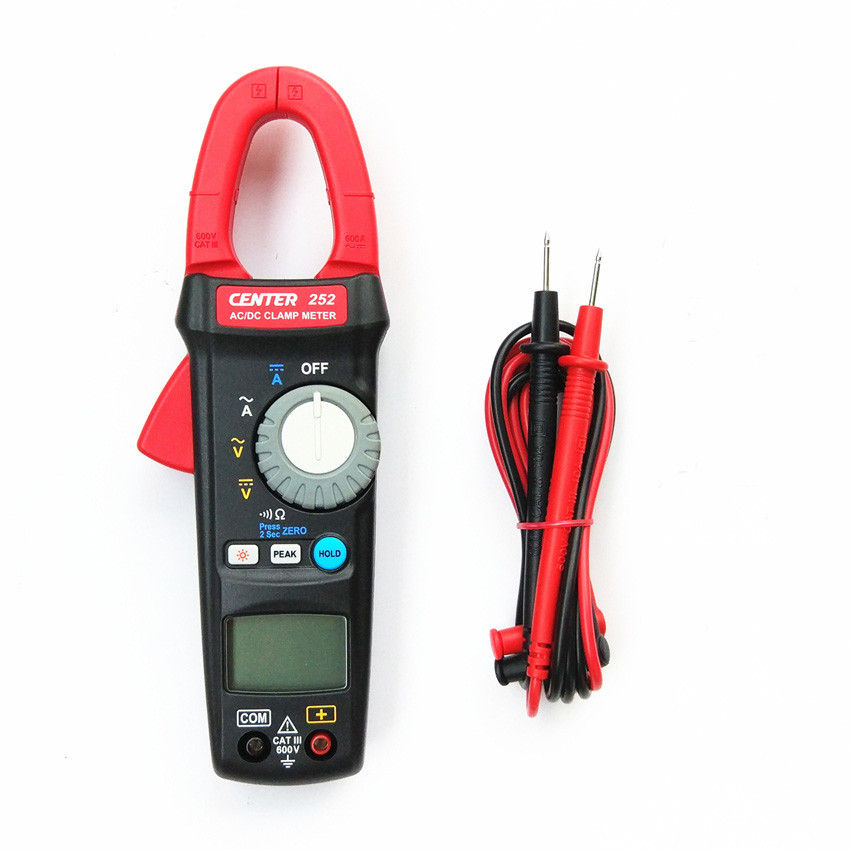 CENTER 252 AC/DC Clamp Meter (True Rms)✦Kd