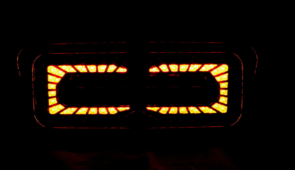 2 x Headlight LED Front Position Light DRL for PETERBILT KENWORTH FREIGHTLINER