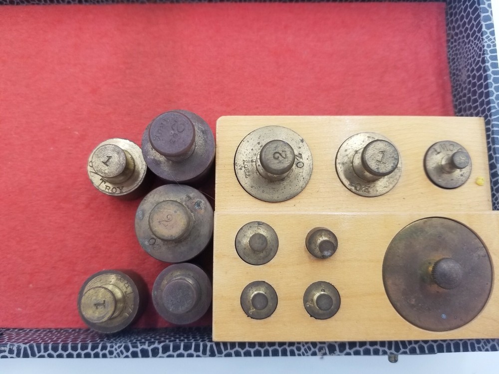 Vintage Diamond Scale Brass Made