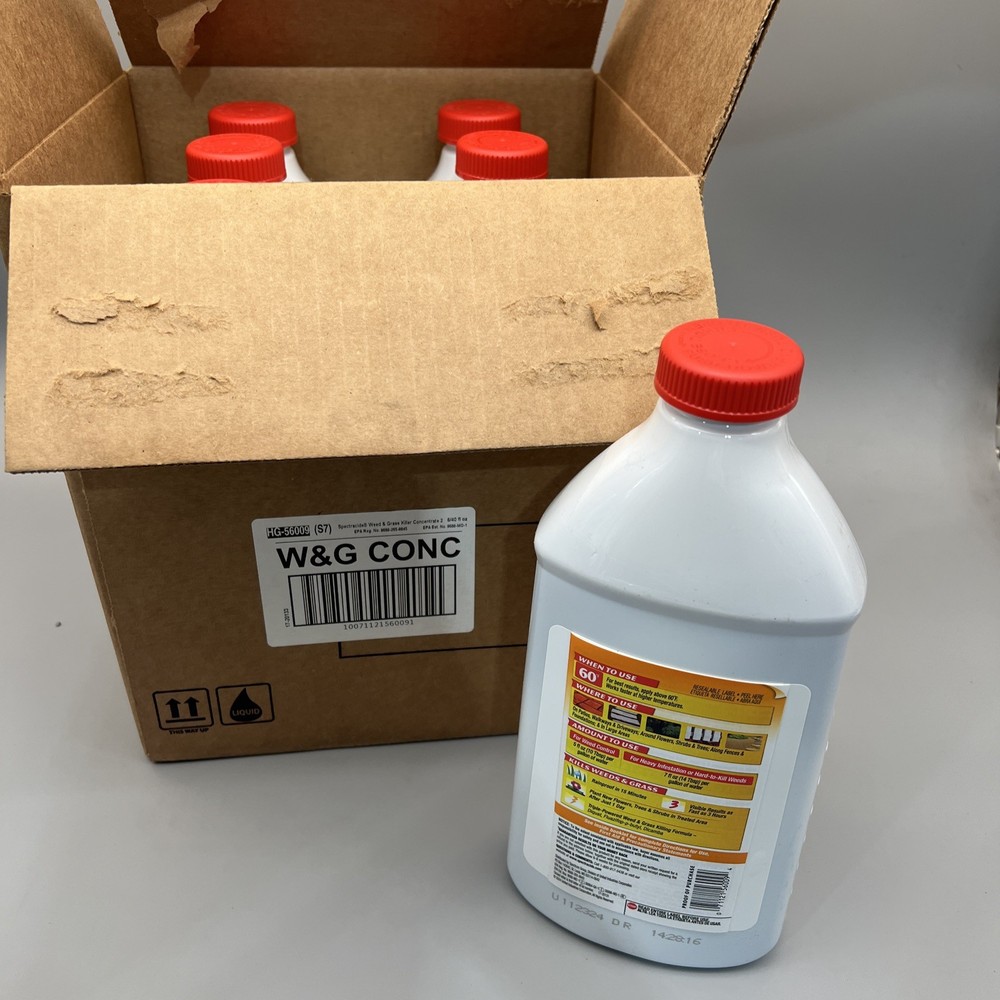 6 Pack Spectracide Weed & Grass Killer, 40 oz Each New