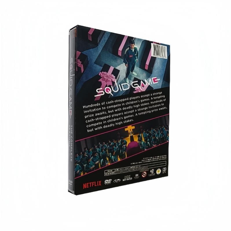 Squid Game: The Complete Season 1-3 DVD 8-Disc Box Set Region 1 US Free Shipping