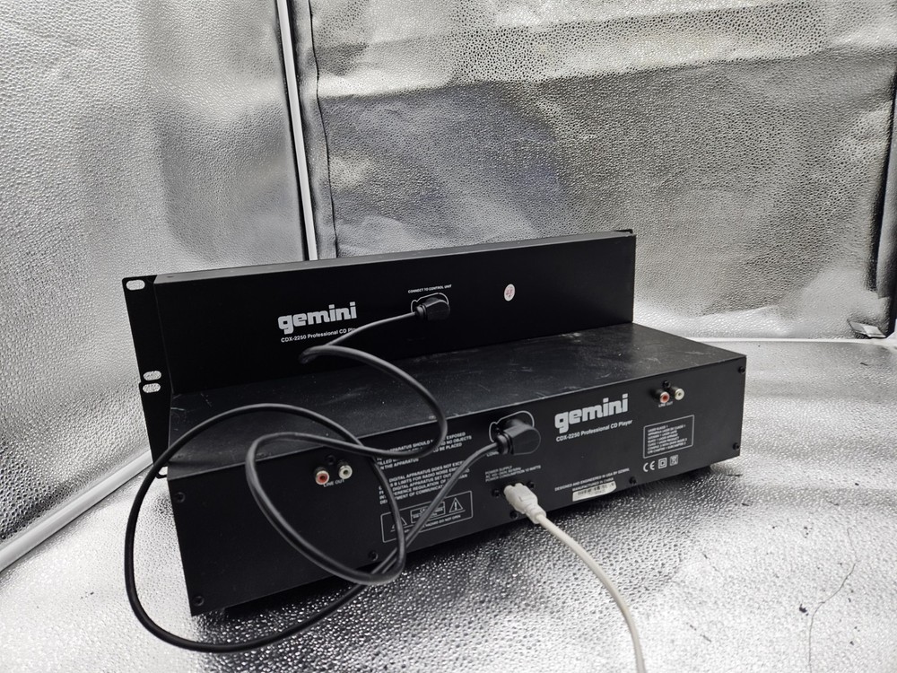 Gemini CDX-2250 Professional CD/MP3-Player Test Working