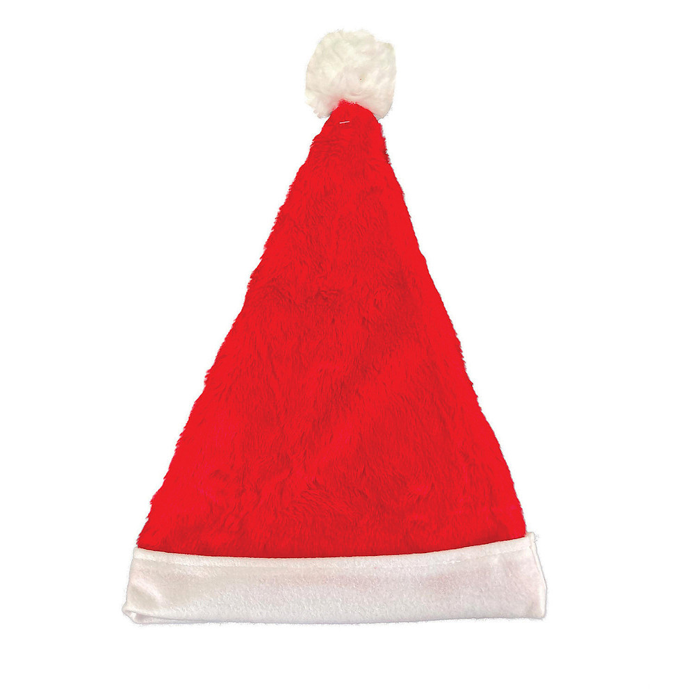 Plush Red Santa Hat - Halco