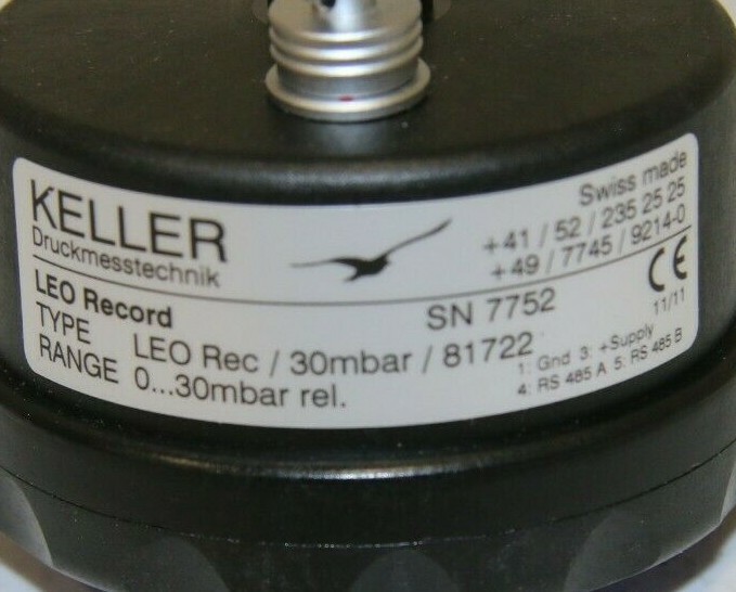 Keller Leo Record Digital Monometer 30mbar - 17968