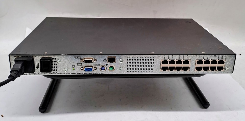 HP EO1010 16 Port IP KVM ETHERNET Switch