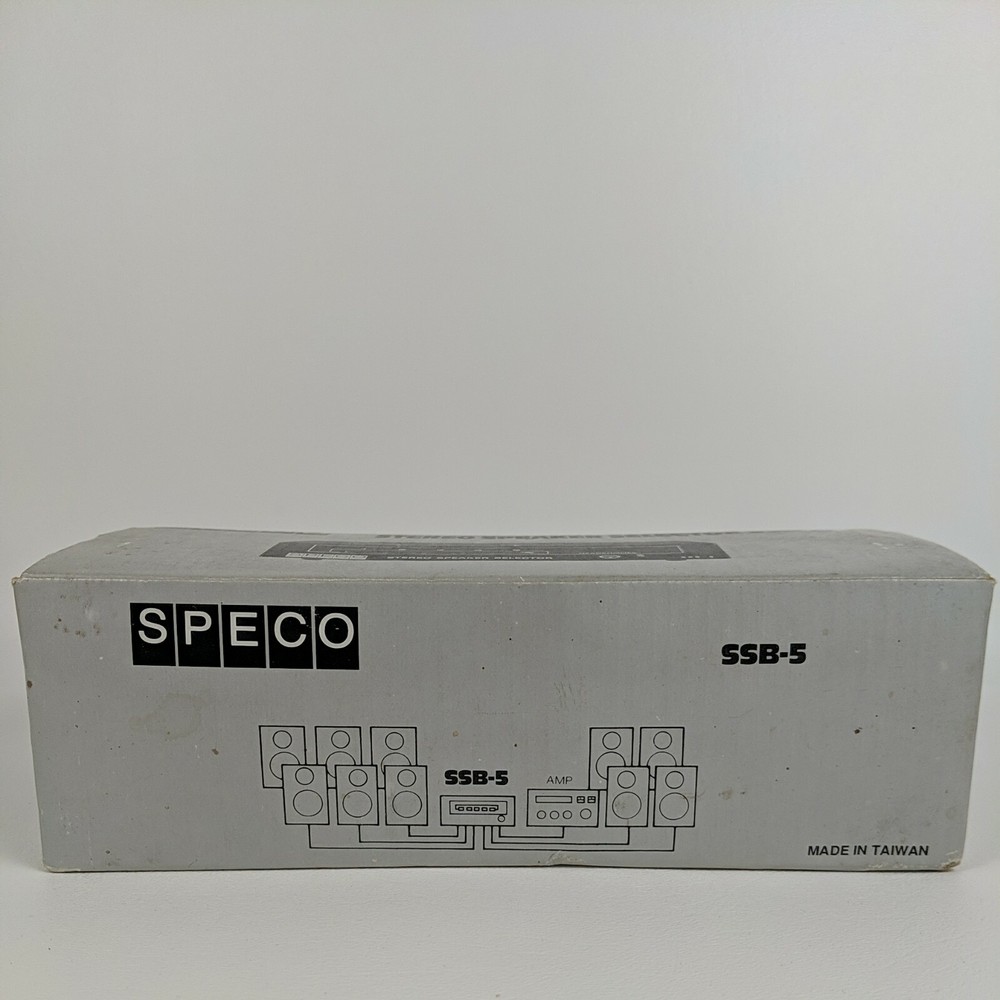 SPECO Stereo Speaker Selector SSB-5