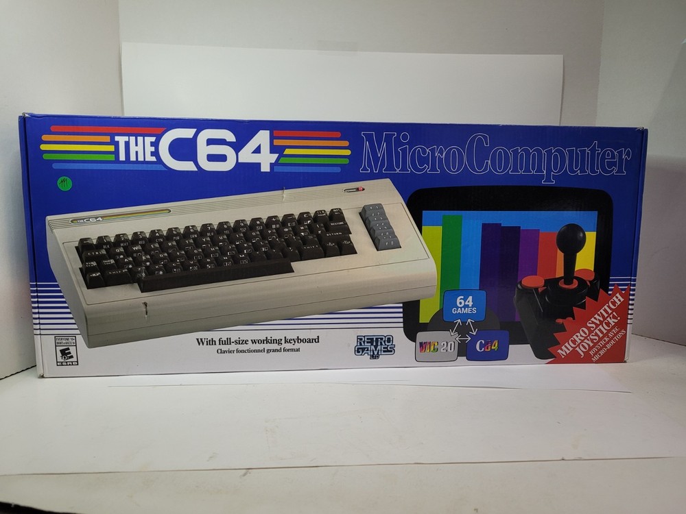 C64 Micro Computer - Retro Games - fully tested - no manual   ( BR )