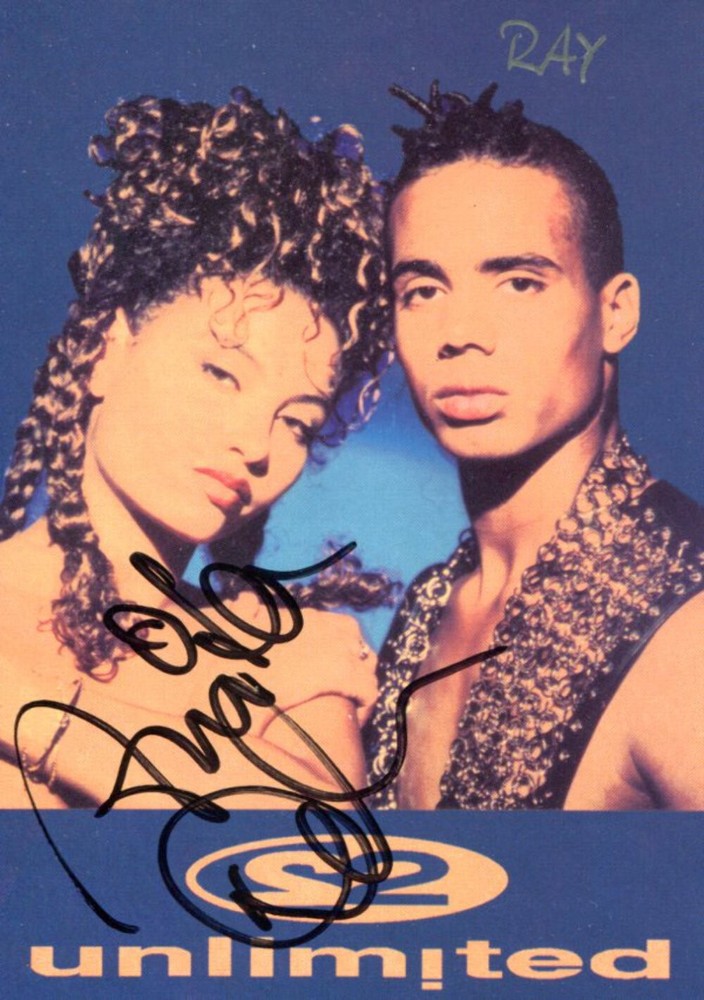 DANCE ACT 2 Unlimited AUTHENTIC autographs, IP signed photo
