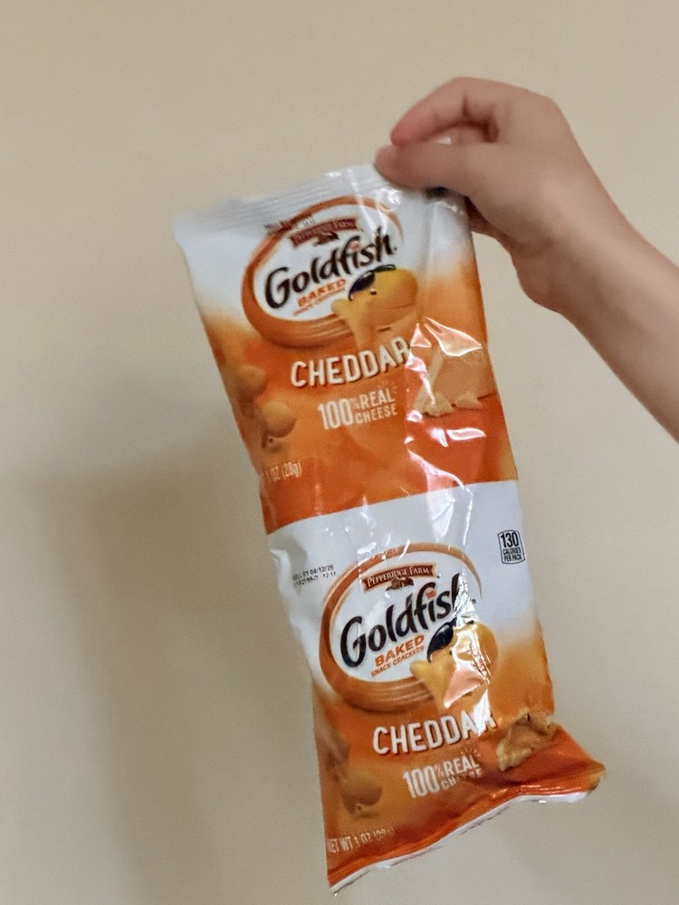 Rare Factory Error — Double-Pack Goldfish Cheddar — Unopened