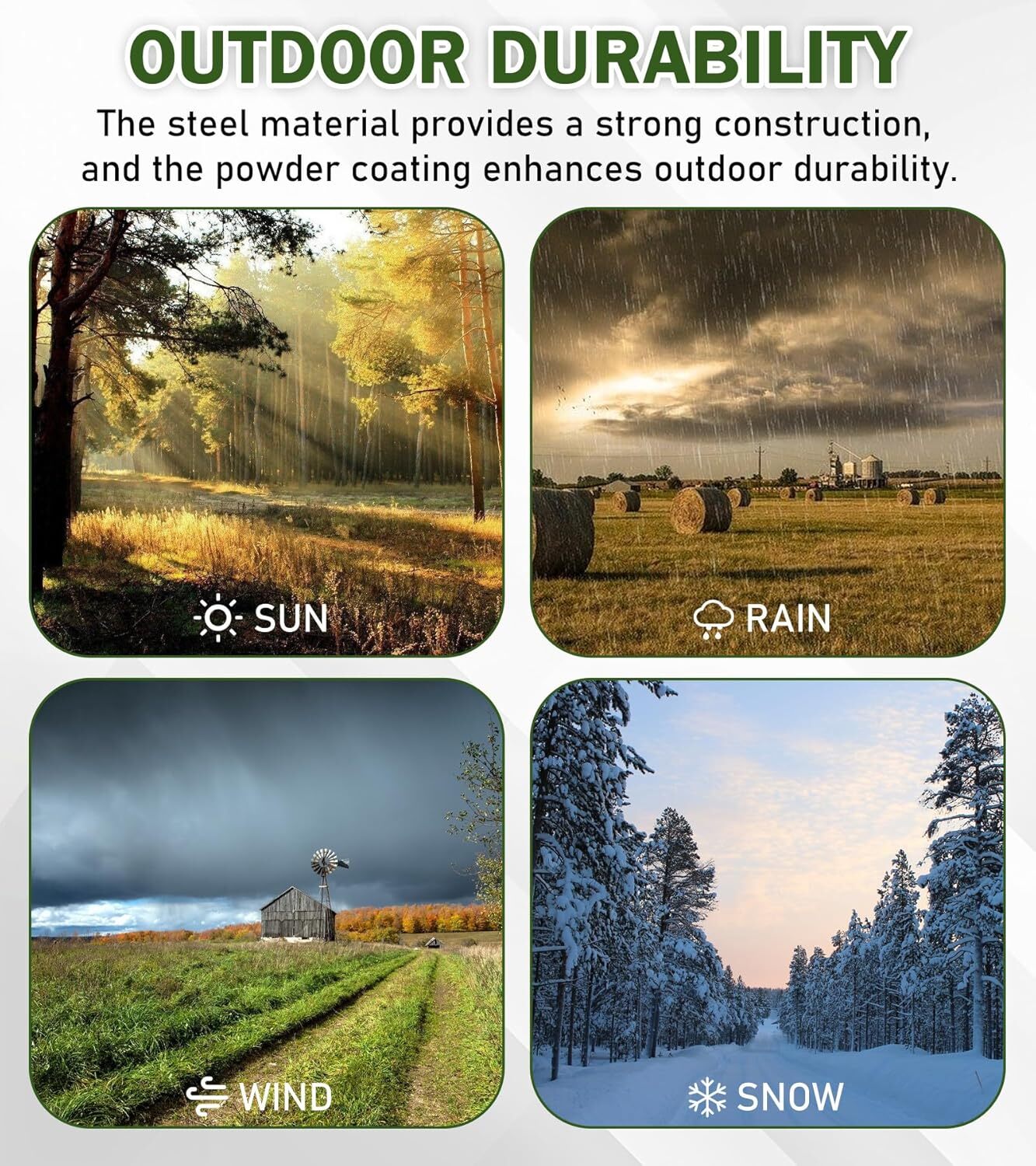 4 Place Lawn Accessories Weed Eater Racks for Trailers Trimmer Racks w/Lock