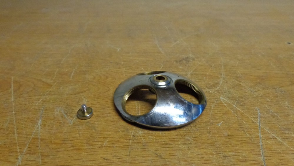 Fisher scientific microscope objective base holder for 3 lens