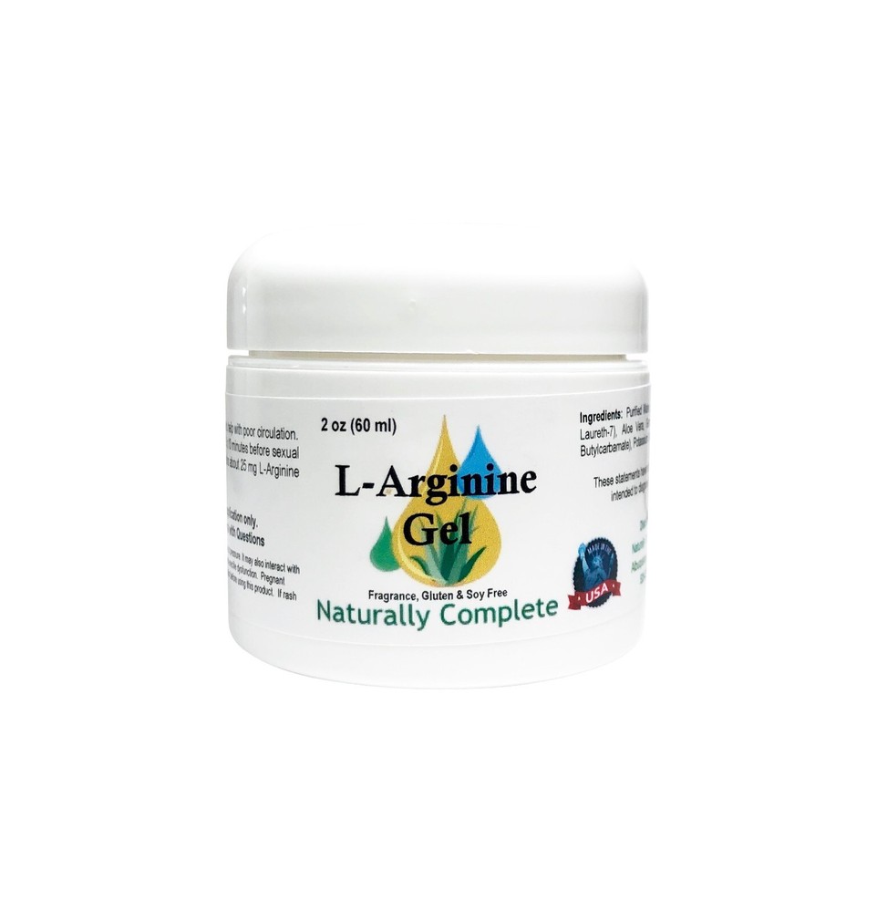 L-Arginine Gel 4 oz. Jar