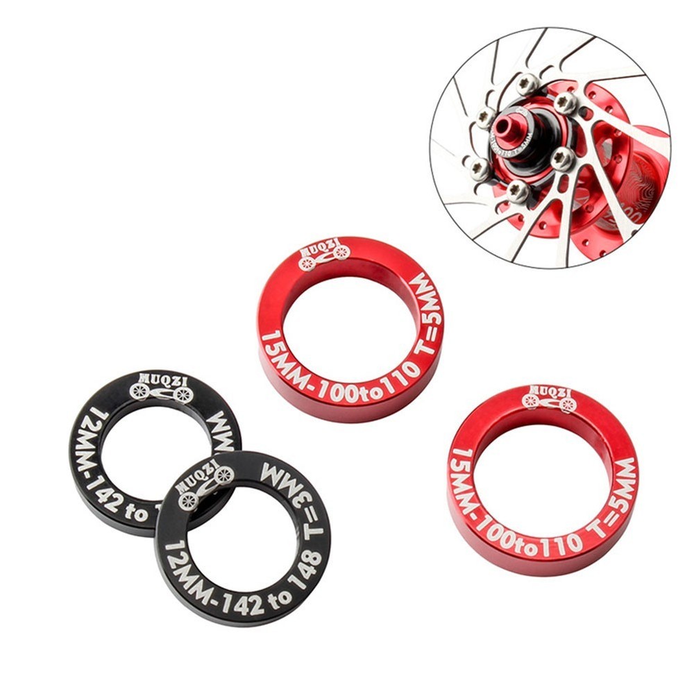 Aluminum Hub Spacers for Bikes 2Pcs Kit for Easy Conversion between Sizes
