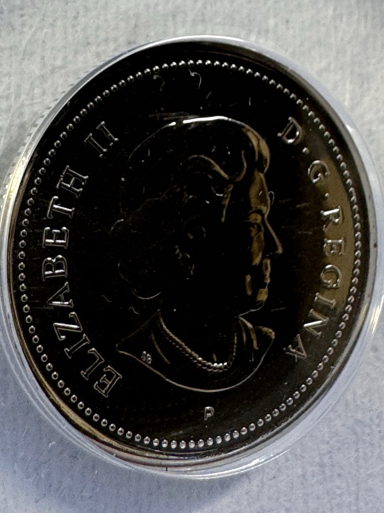 2005-P Canada 25 Cents Graded MS 68 by ANACS