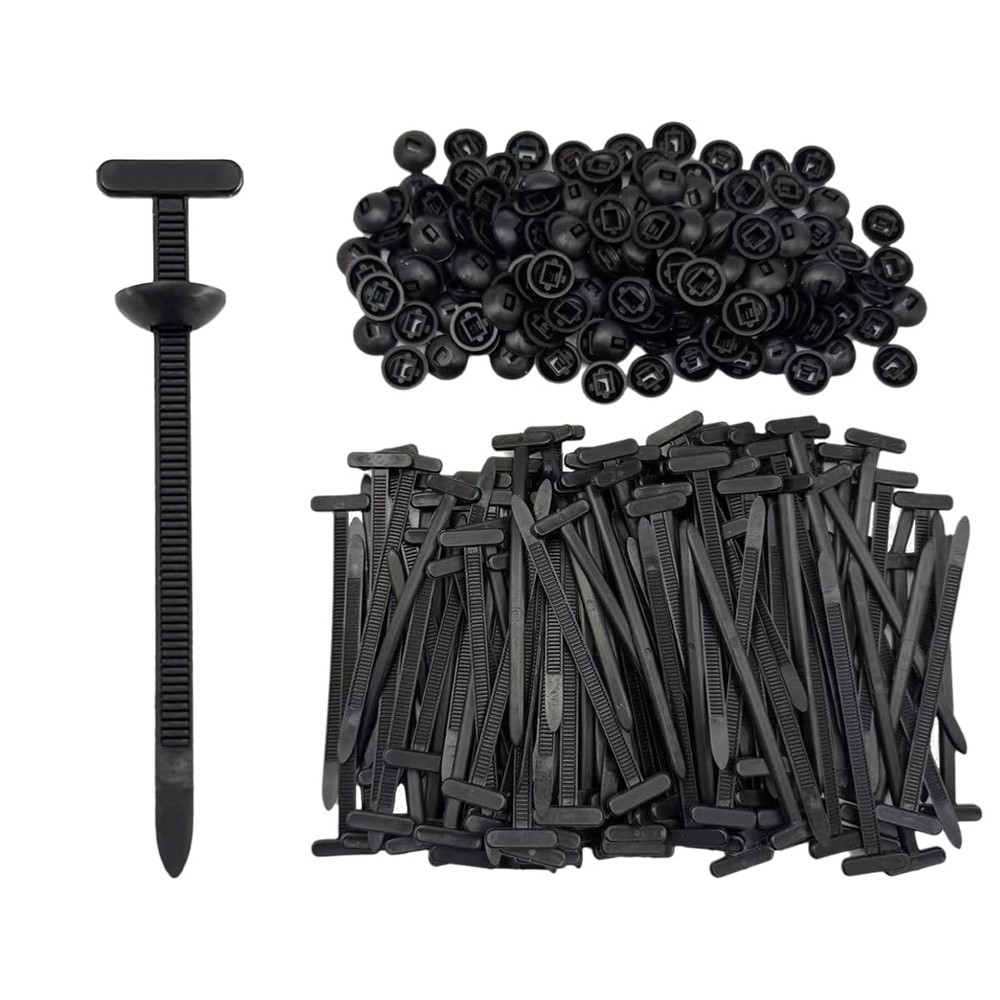 Universal Nylon Cable Tie Mounts 150 Pcs (150 Pack)