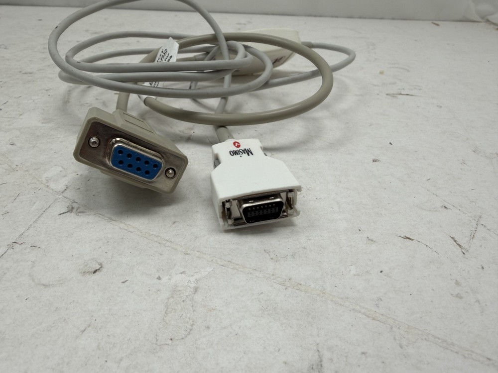 MASIMO PRONTO HANDHELD DEVICE SERIAL DATA SpO2 CABLE REF: 1909 Free Shipping