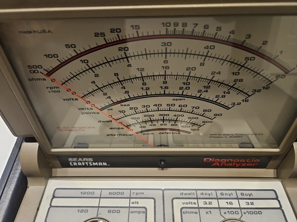 Sears Craftsman Diagnostic Analyzer