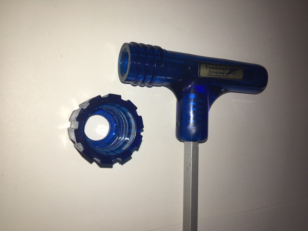 Frankford Arsenal Quick-N-EZ Impact Bullet Puller for Reloading Blue