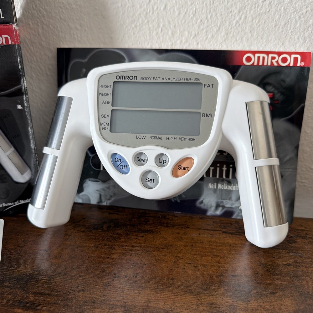 Omron HBF-306BL Handheld Body Fat Analyzer
