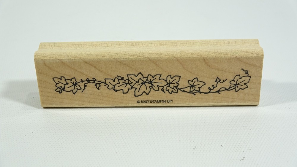 Stampin' Up! 1997 Ivy Vine Mounted Rubber Stamp