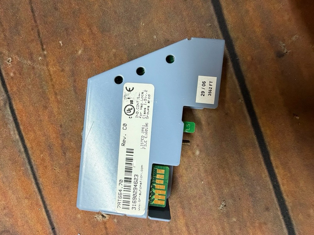 B&R Automation 7AT664.70 4-Input Thermocouple Analog Input Module