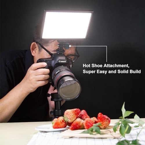 VILTROX 15W LED Video Light Panel 3300K-5600K