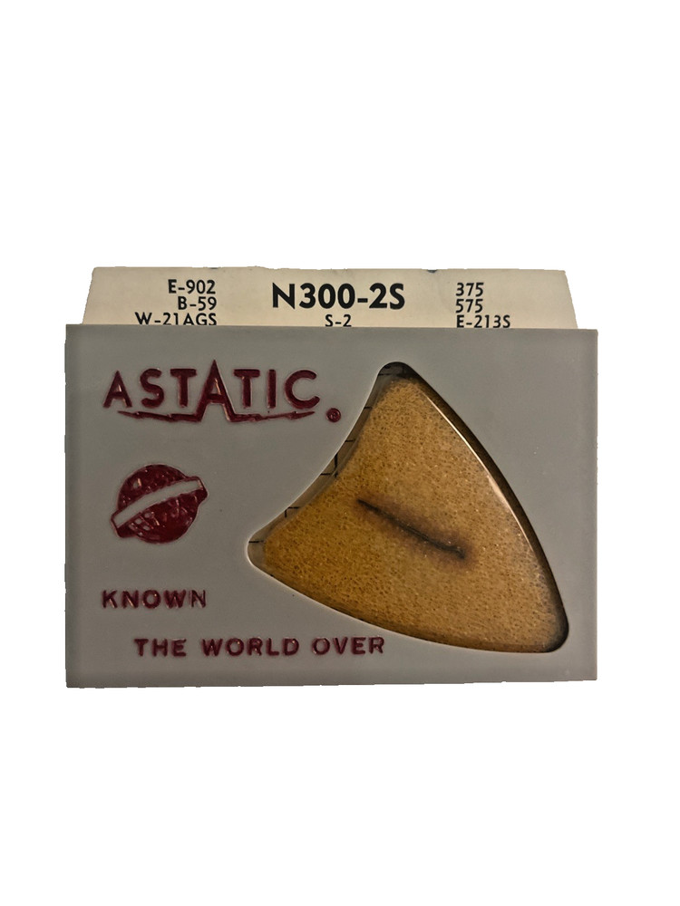 ASTATIC Diamond Phonograph Needle N300-2S, S-2, E-902, B-59, W-21AGS
