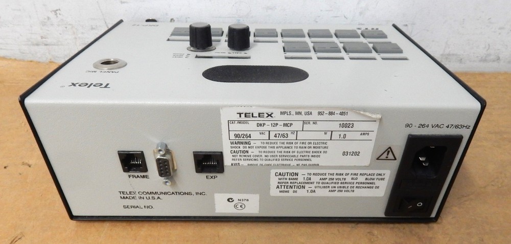 RTS DKP-12 Desk Intercom Key Panel