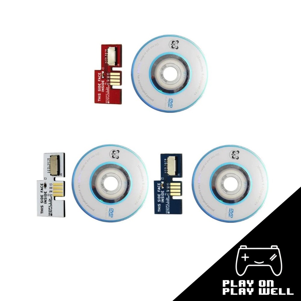 Game Chip SD2SP2 Storage Card Adapter Mini Disc DVD Kits Tool For GameCube NGC
