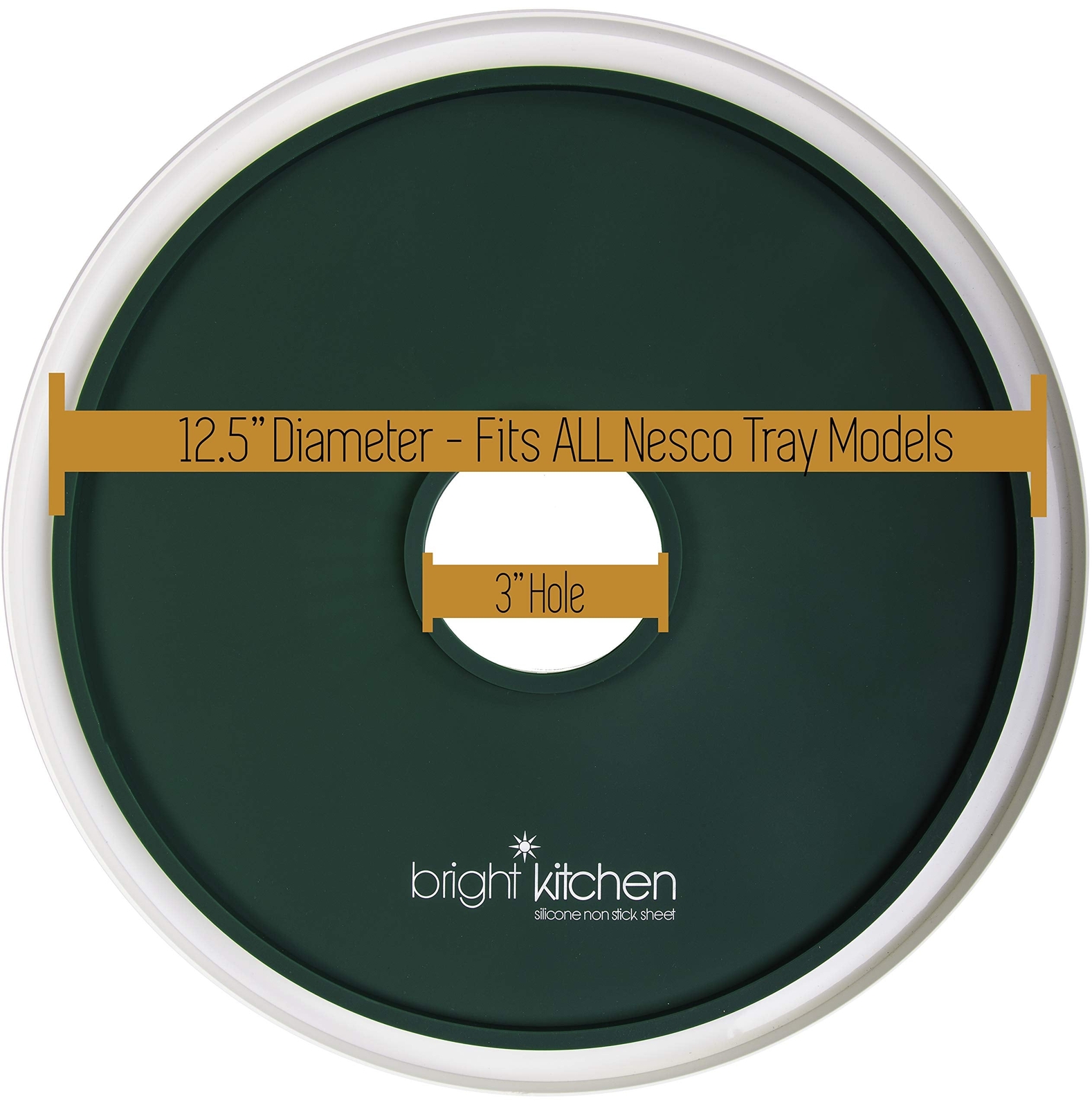 4 Fruit Leather Silicone Dehydrator Sheets with EDGES - NON-Toxic for Nesco