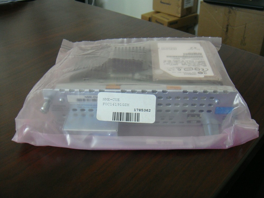 Genuine Cisco Unity Express NME-CUE Enhanced Network Module 40GB HD